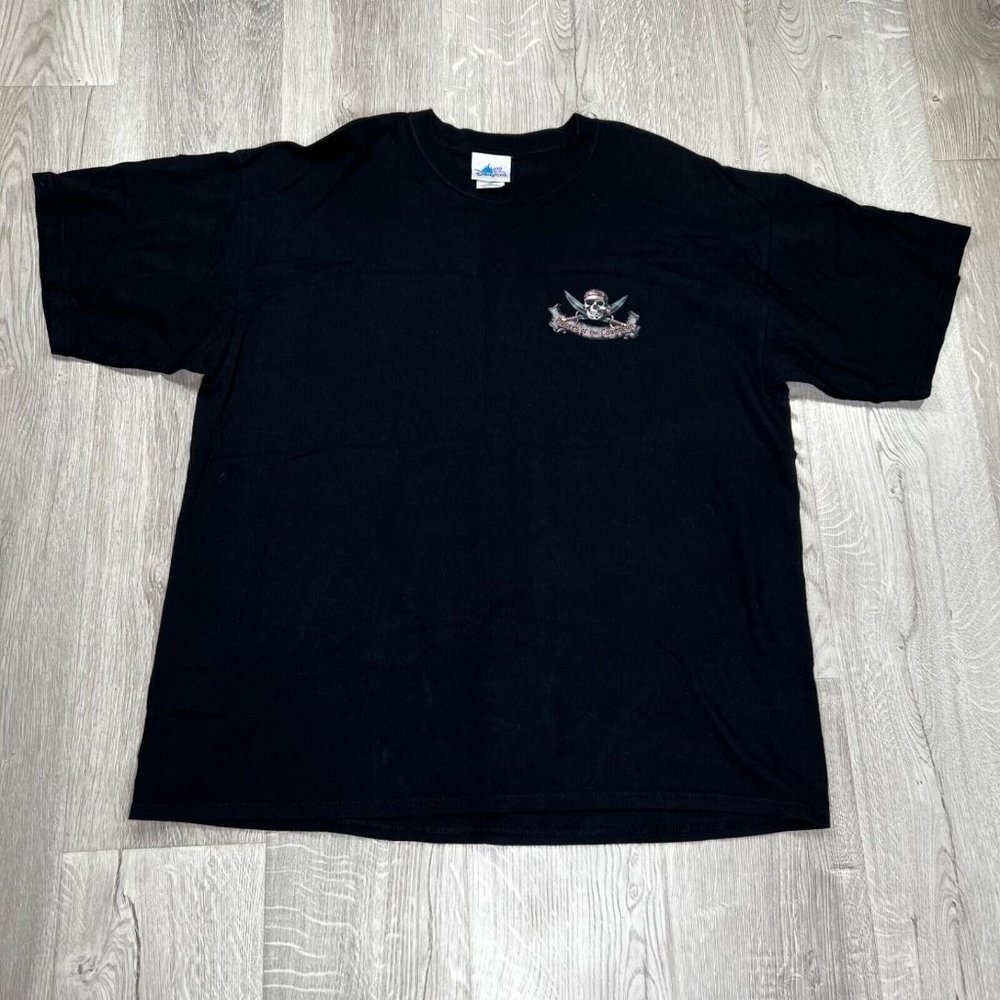 Vintage Disneyland Pirates of the Caribbean shirt XXL Disneyland Resort Tag